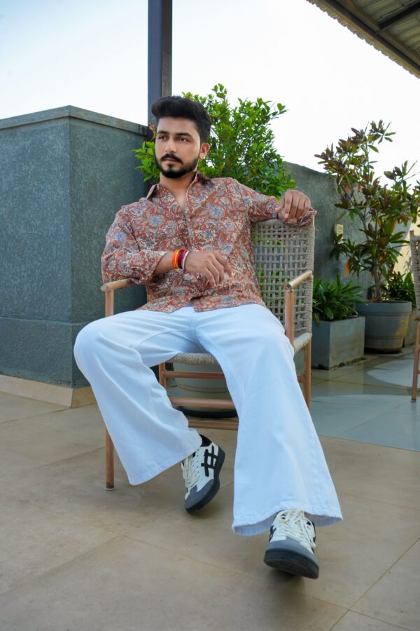 Tha hawa mahal jaipur print full sleevde shirt