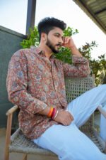 Tha hawa mahal jaipur print full sleevde shirt