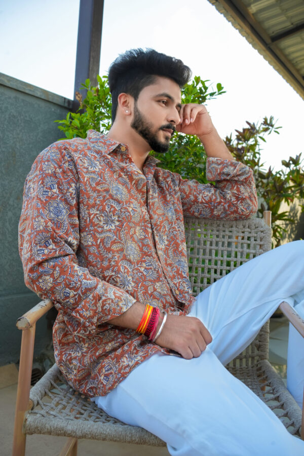 Tha hawa mahal jaipur print full sleevde shirt