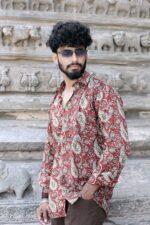 Tha royal maroon shirt