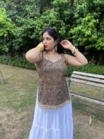 Aafreen azark print kurti